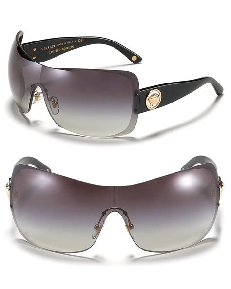 versace shield sunglasses